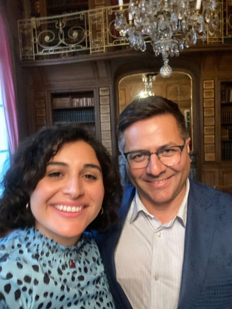 With the Director of Norgenesis